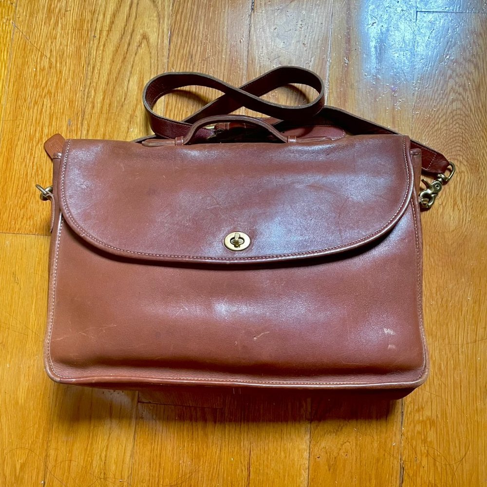 Coach Lexington 5265 Brown Messenger Bag Vintage